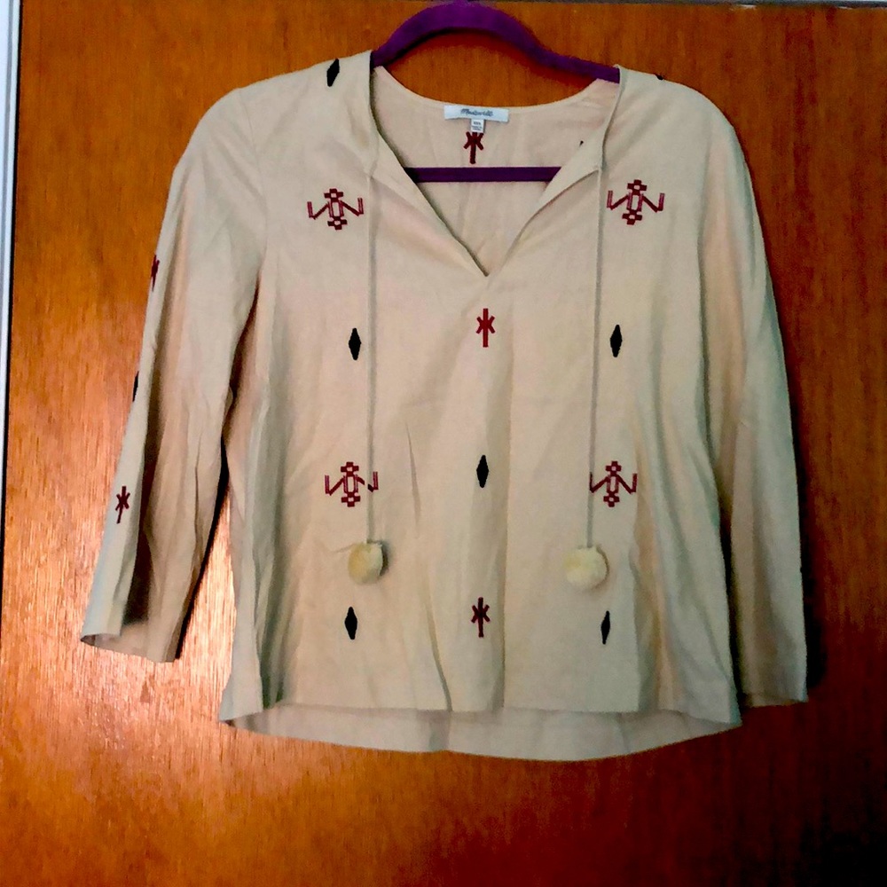 Madewell shirt. XXS. Worn once.